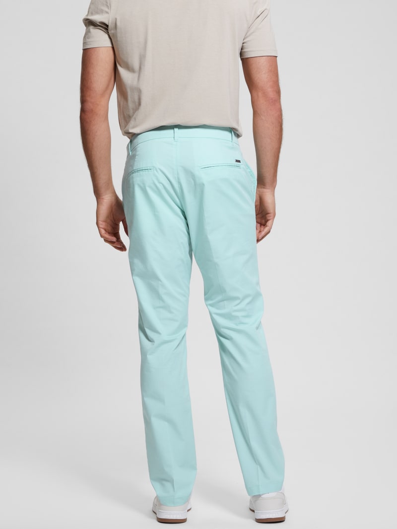 K*w様 18-19 GREEN CLOTHIG BIBPANTS L TURQ Myron Dress Pants | GUESS
