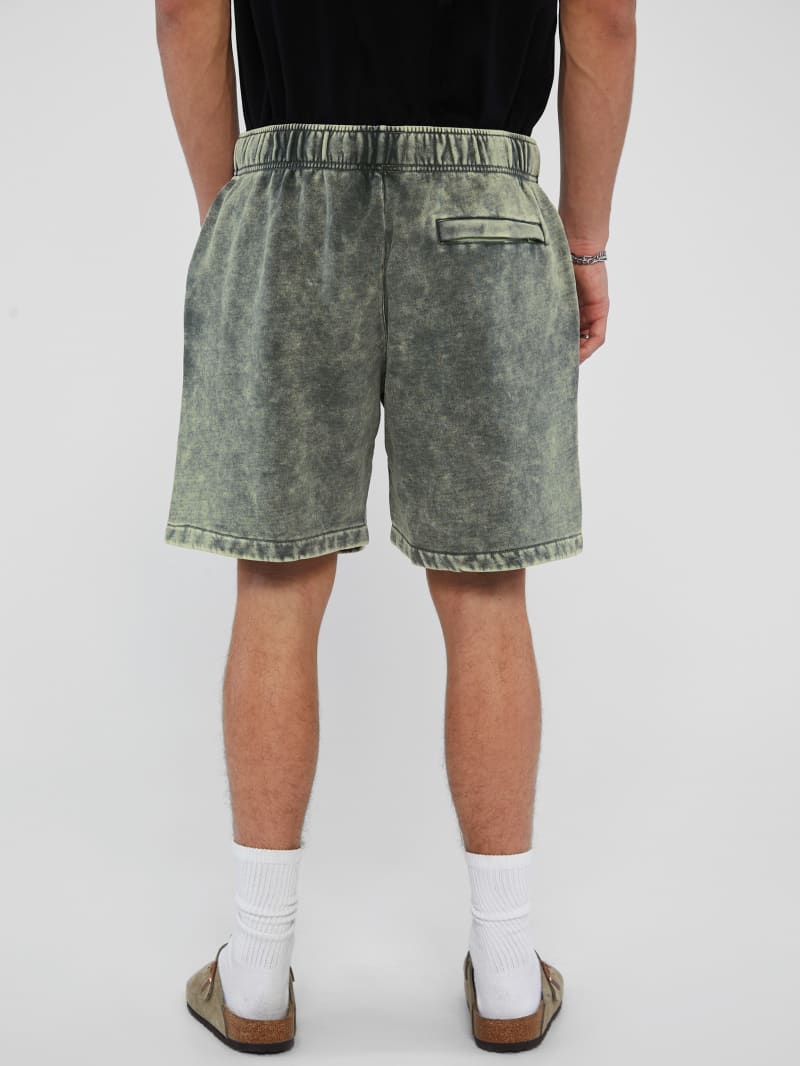 GUESS Originals Acid Wash Fleece Shorts GUESS