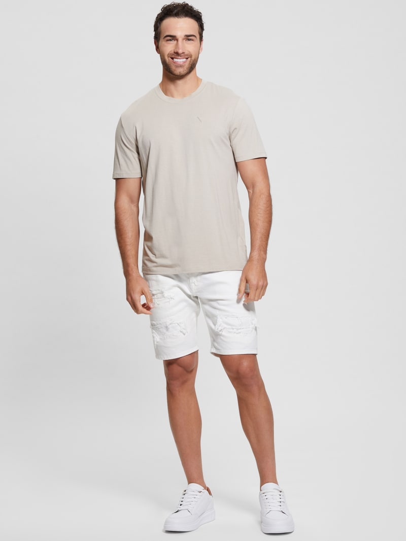Guess white shorts top