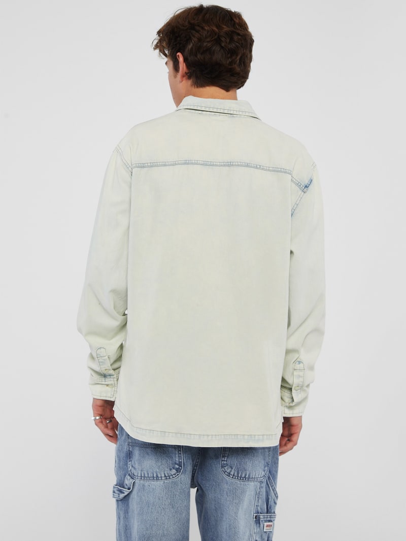 GUESS Originals Acid Wash Denim Shirt GUESS