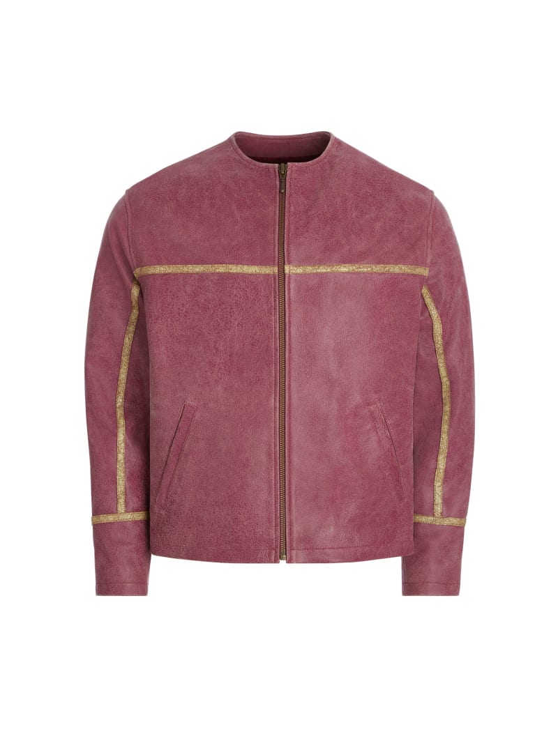 crackle leather jacket | GUESS crackle leather jacket | GUESS