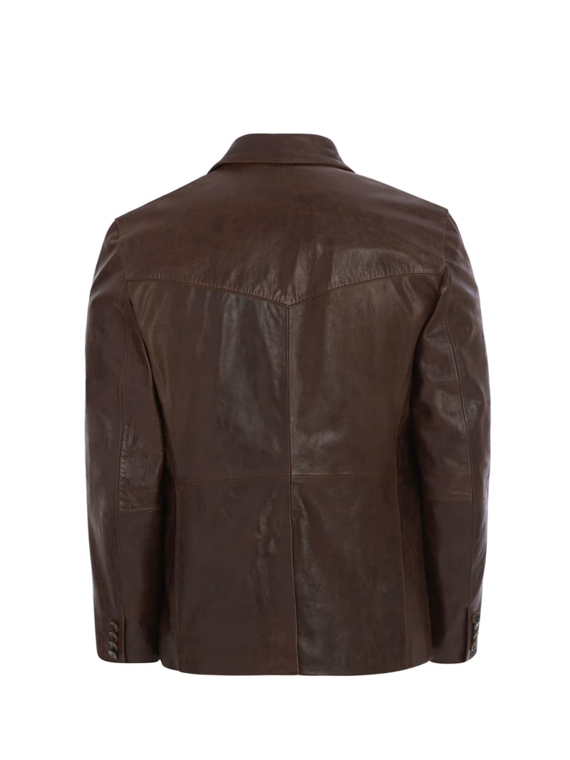 leather blazer