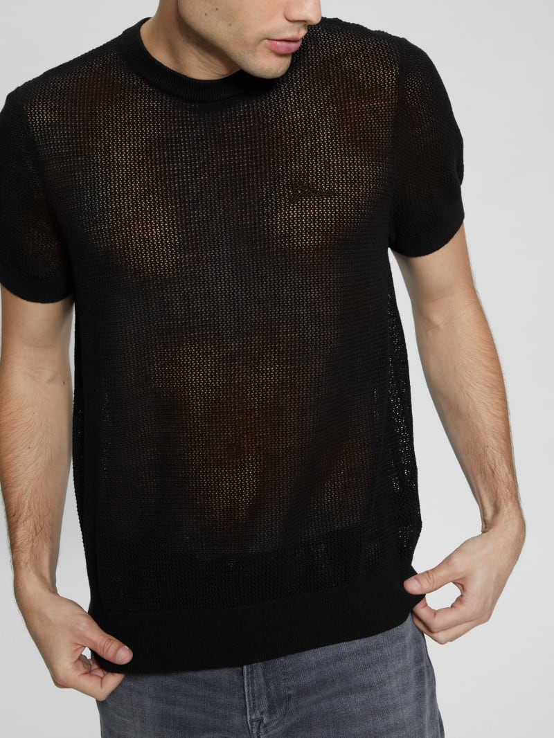 Guess mesh shirt top