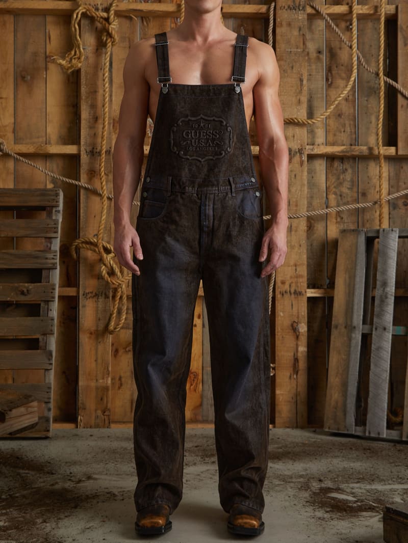 Guess jean overalls shop