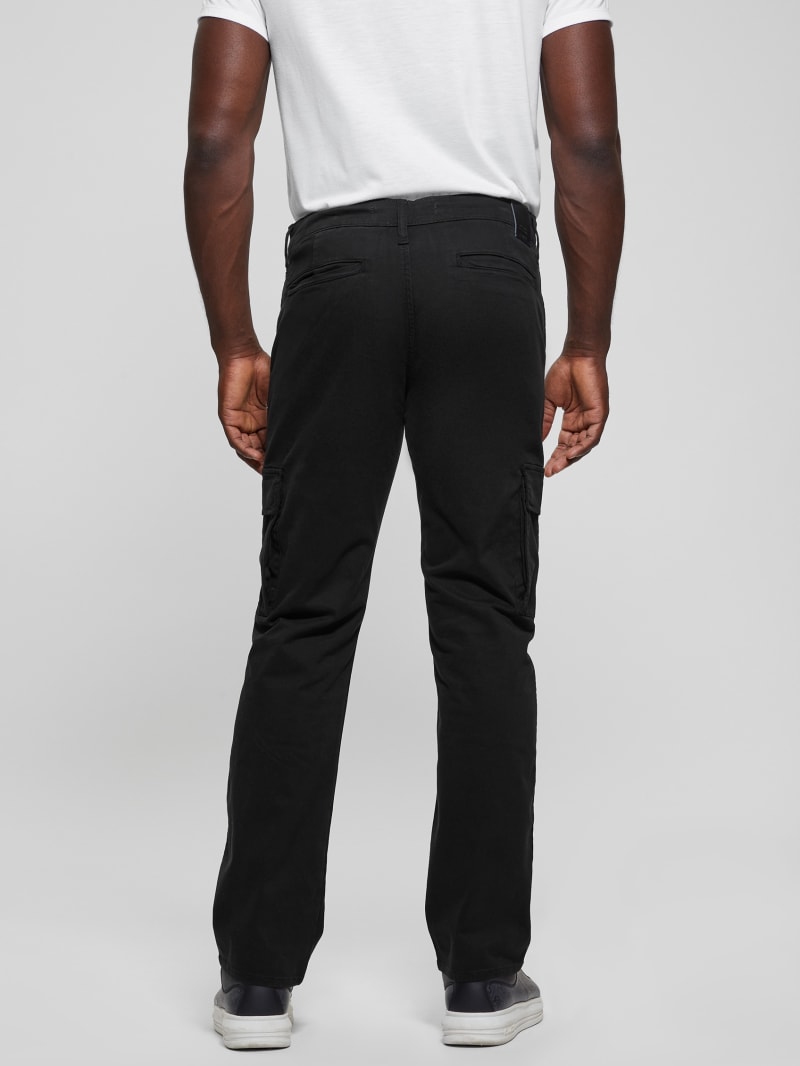 Sateen Coated Cargo Pants GUESS Canada