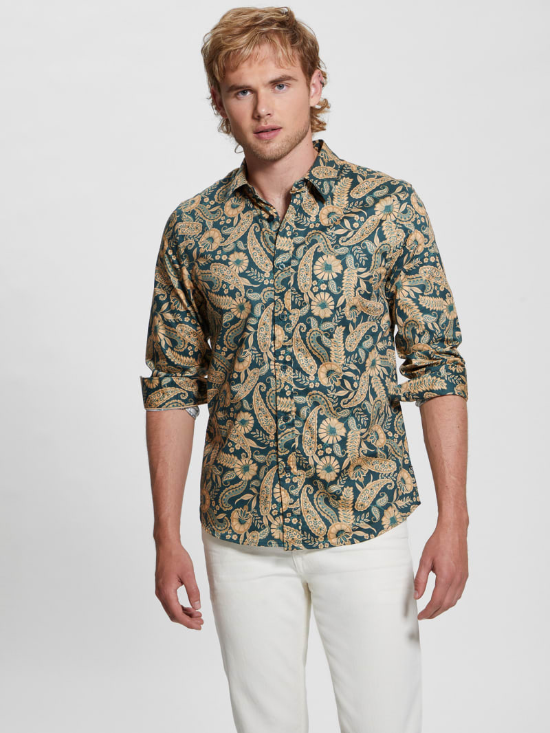 Luxe Paisley Shirt