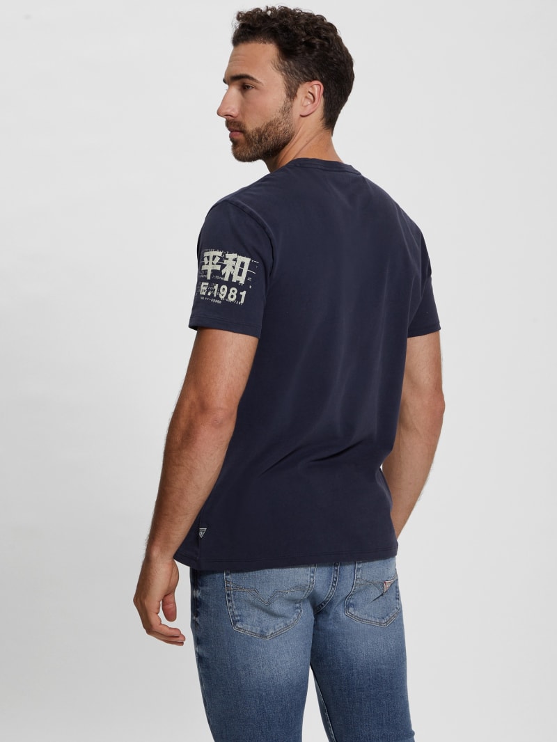 Guess t shirt rayure deals