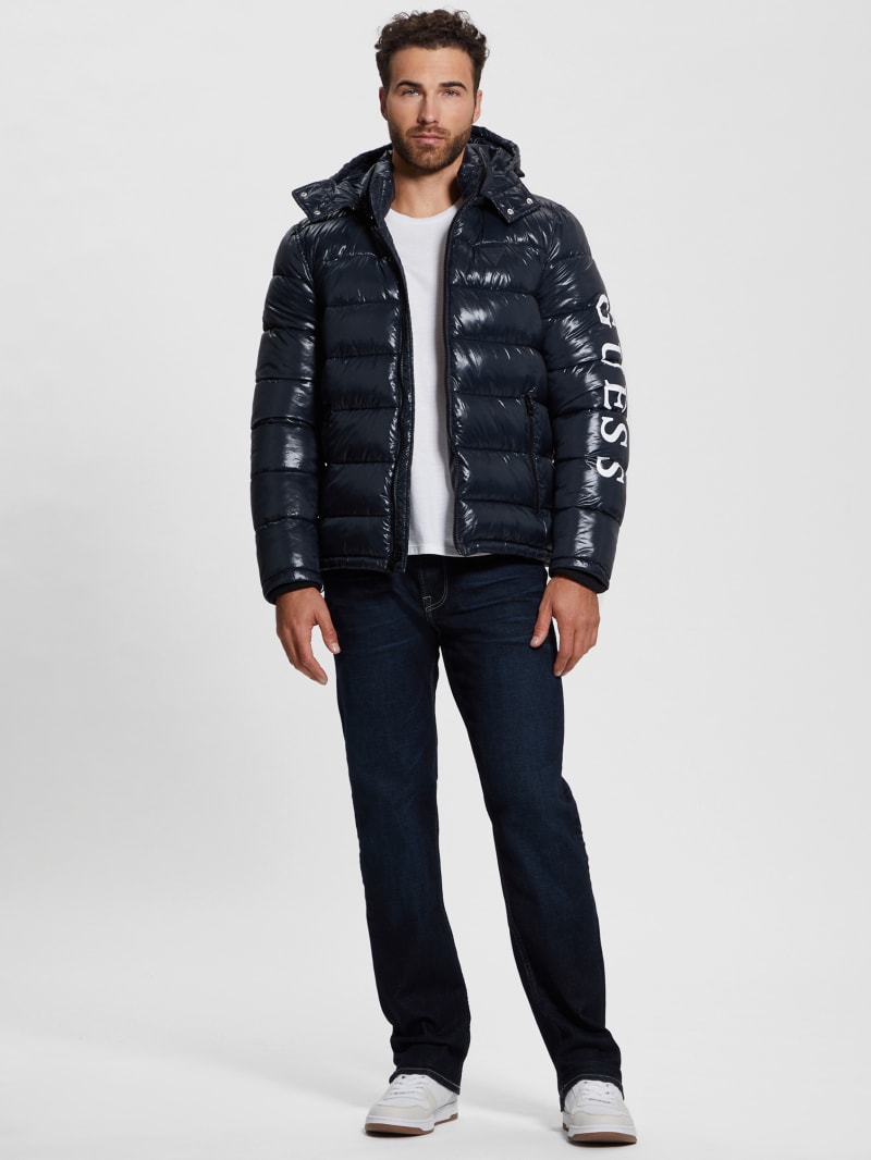Guess shiny puffer jacket on sale