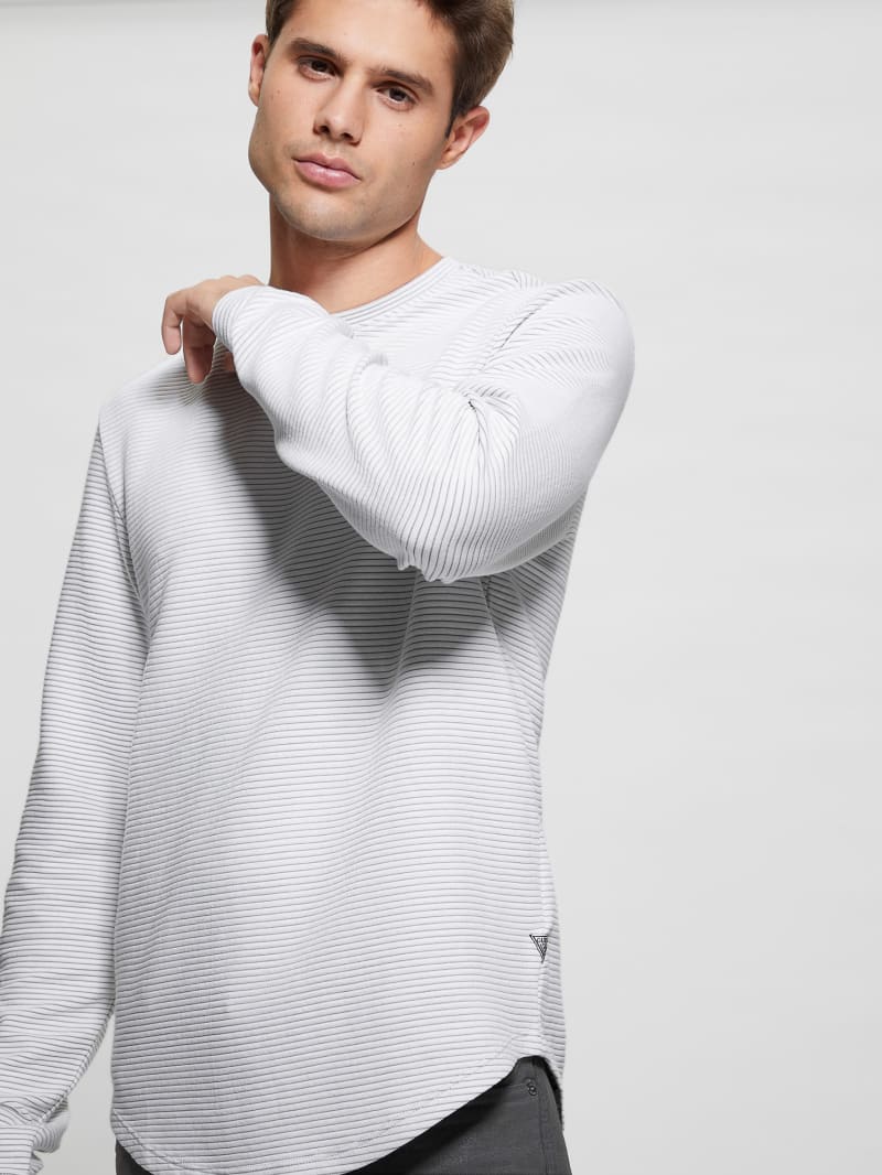 Guess kincaid striped tee sale