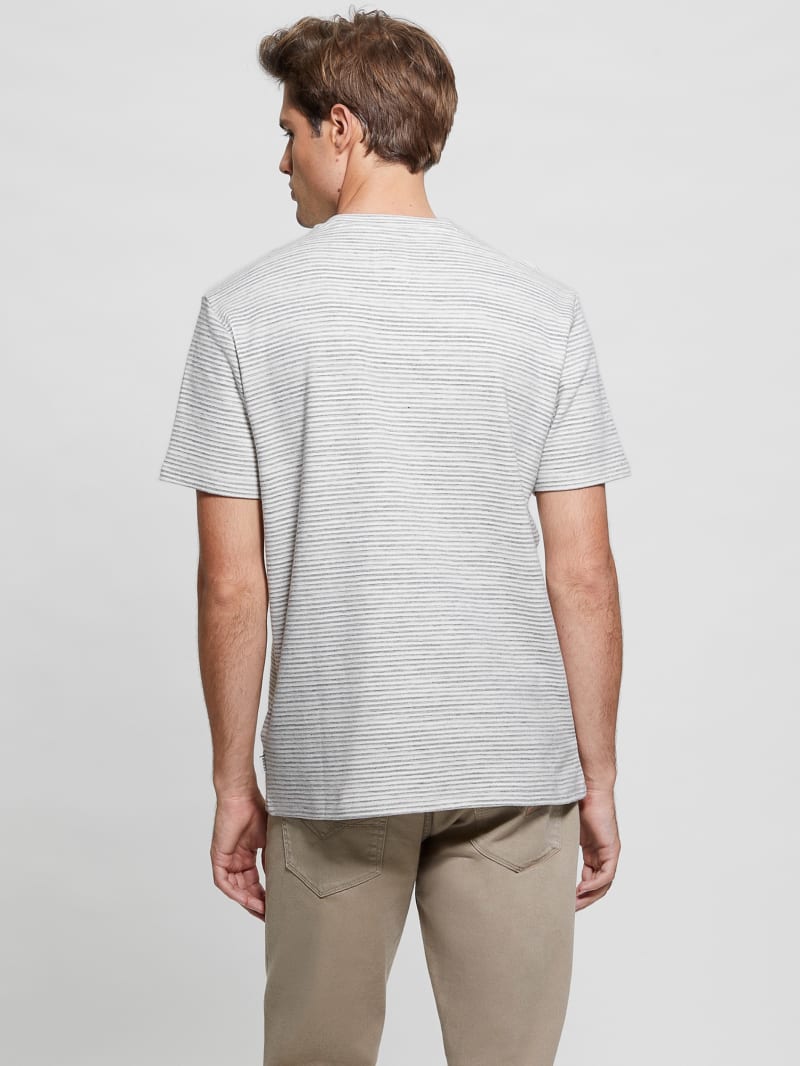 Guess t online shirt rayure
