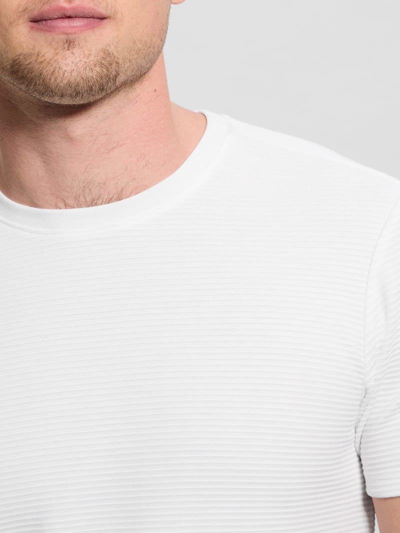 Textured Stripe Tee - thumbnail 6