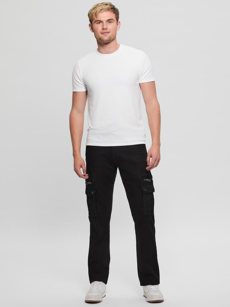 Textured Stripe Tee - thumbnail 7