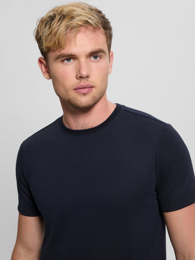 Textured Stripe Tee