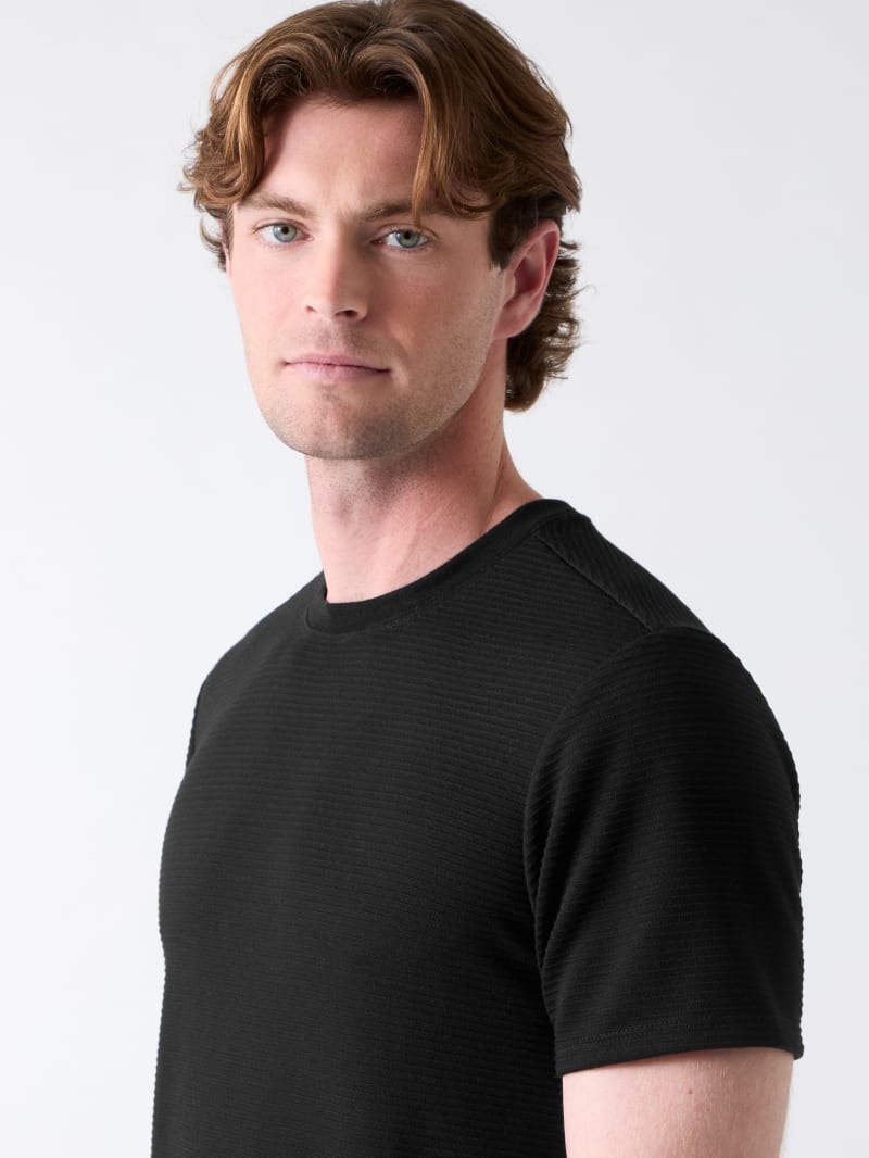 Textured Stripe Tee - thumbnail 3