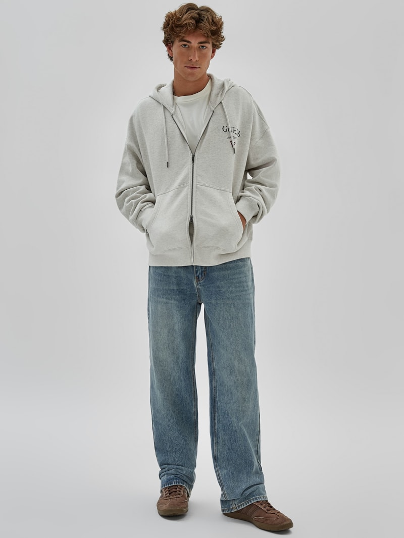 Guess tape discount full zip hoodie