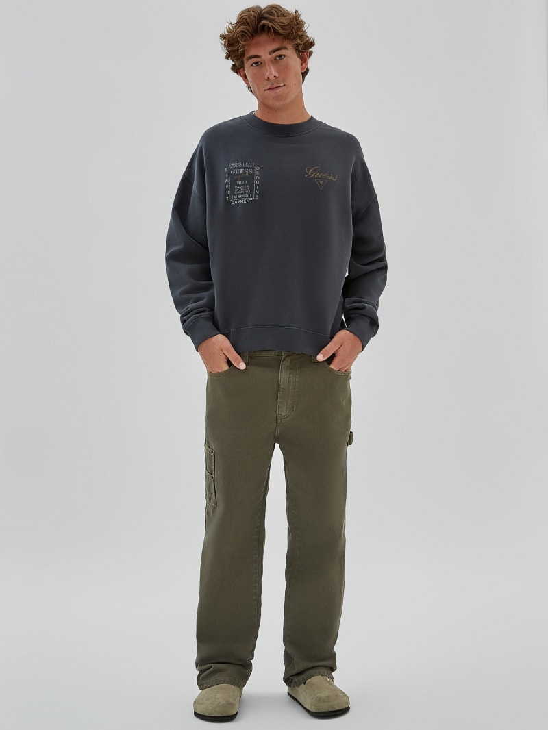 Guess originals roy 2025 crew sweatshirt
