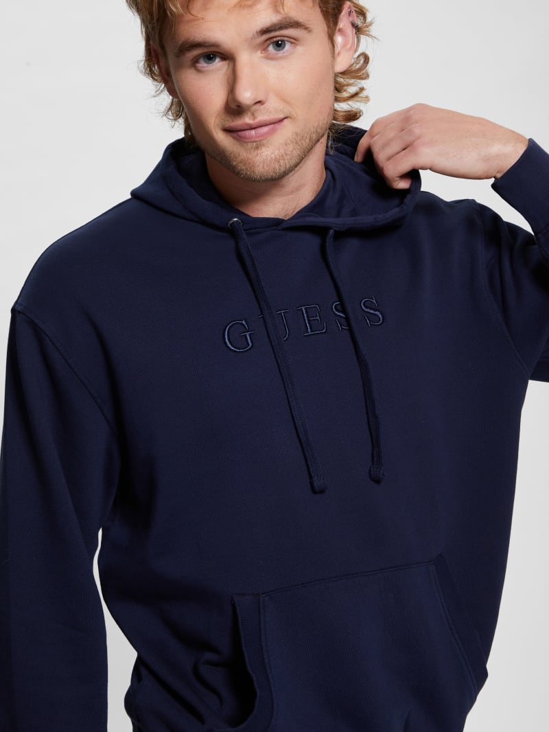 Blue hotsell guess hoodie