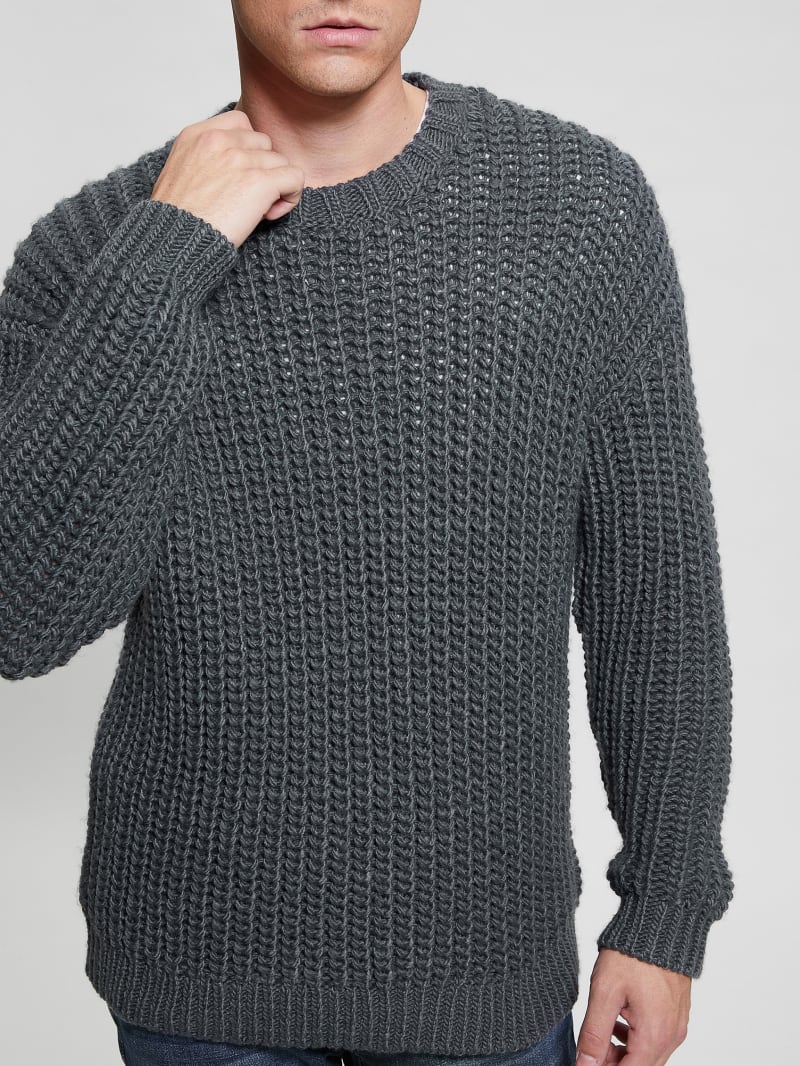 Eco Wool-Blend Grayson Sweater