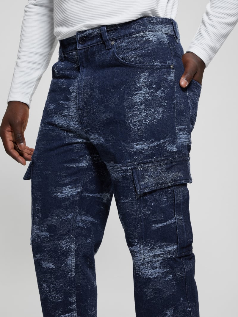 Julianne Denim Cargo Pants