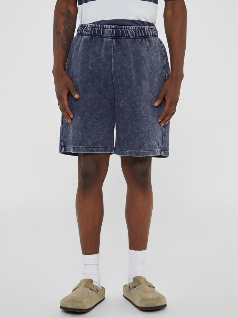 GUESS Originals Acid Wash Terry Shorts | GUESS