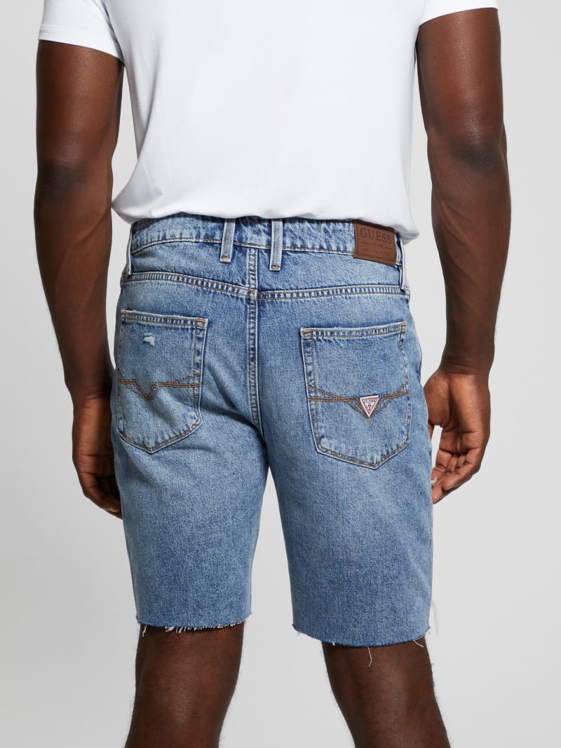 Guess ripped shorts shop