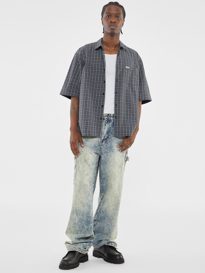 Guess checkered shirt shop
