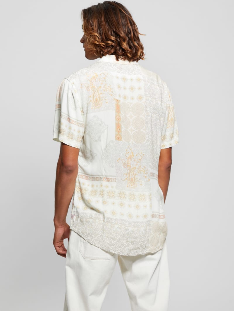 Eco Rayon Patchwork Shirt