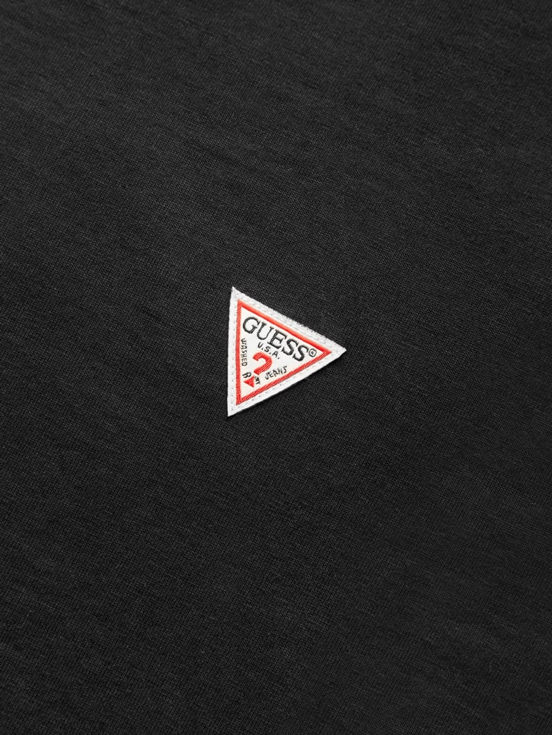 ★STONE ★ Logo Patch Slim Fit Short Sleeve T-Shirt Mi Mini Patch Tee