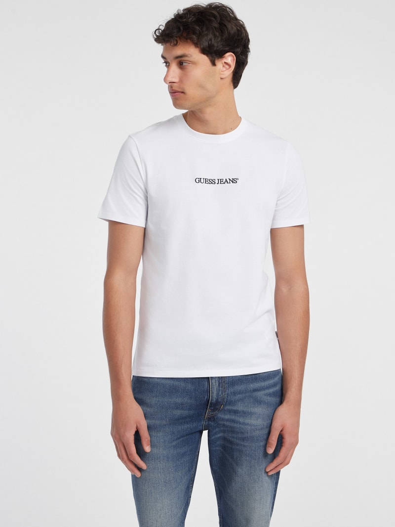 Slim Embroidered Logo Tee GUESS Canada