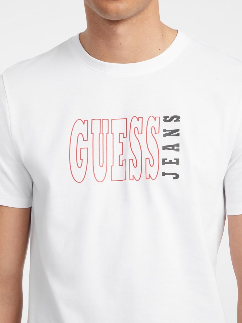Slim Outlined Logo Tee GUESS Canada