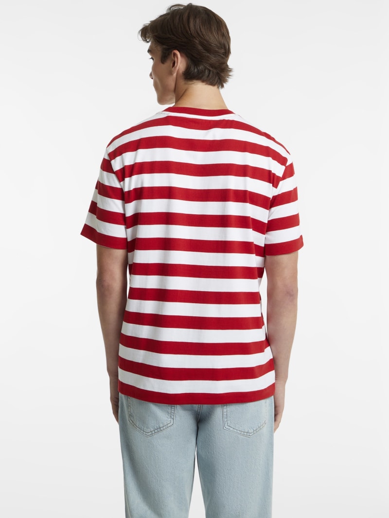 Blue striped guess shirt online