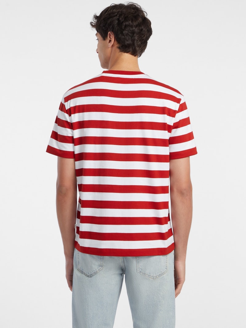 Striped Logo Tee GUESS Canada