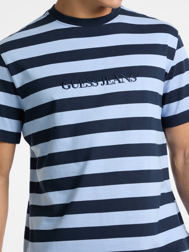Striped Logo Tee