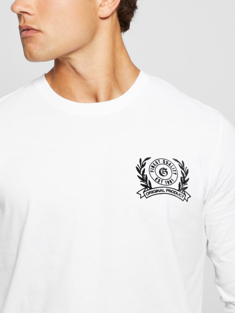 Guess white crew neck shop
