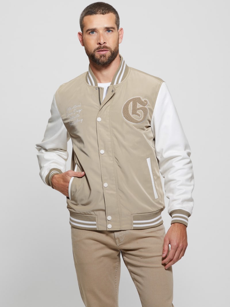 Guess USA ジャケット GUESS® Color-Block Varsity Jacket