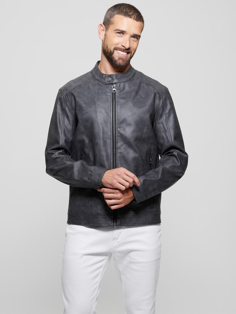 Guess motorcycle jacket cheap