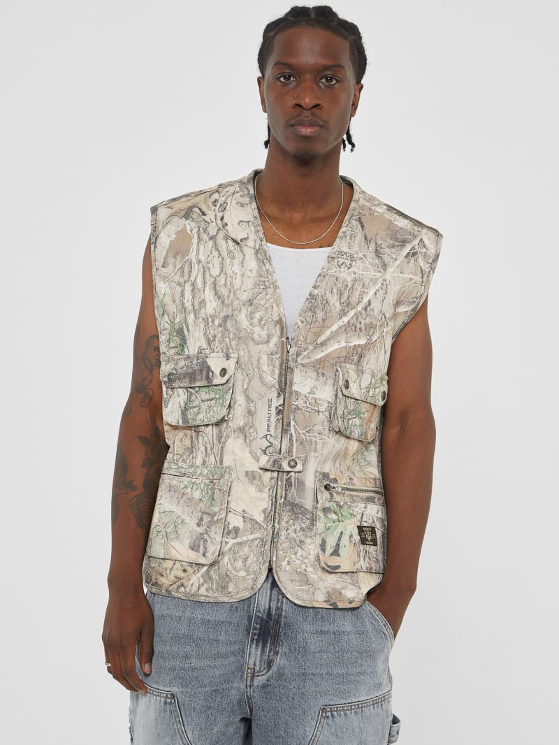 Denim tactical vest on sale