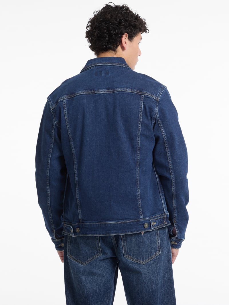 Slim Denim Trucker Jacket | GUESS Canada