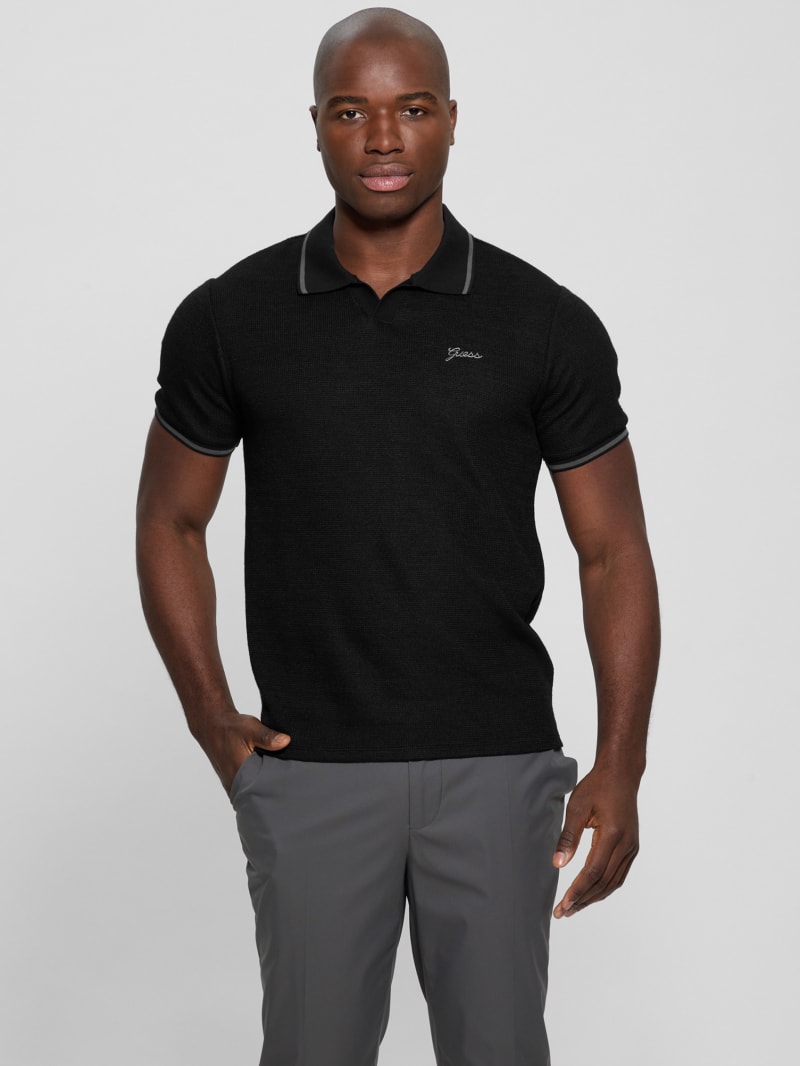 トップス wasted youth knit polo BLACK Msize Wasted Youth KNIT POLO S/S – HUMAN MADE Inc.