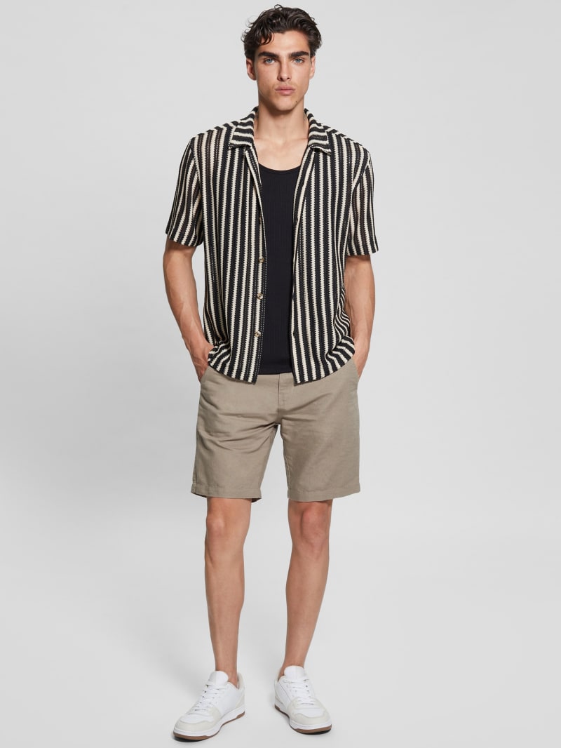 Panama Stripe Shirt GUESS Canada