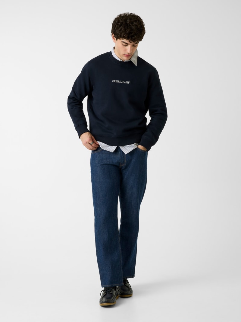 Slim Logo Crewneck Sweatshirt