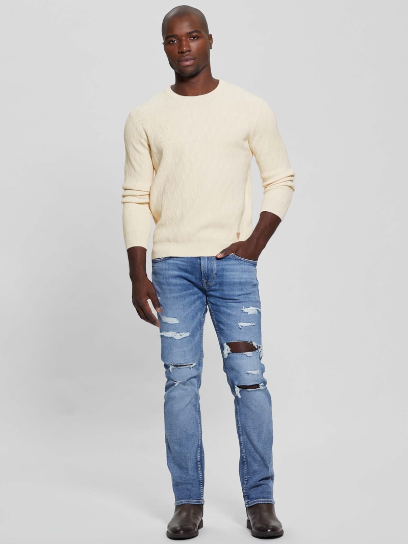 Eco Delroy Stitched Sweater