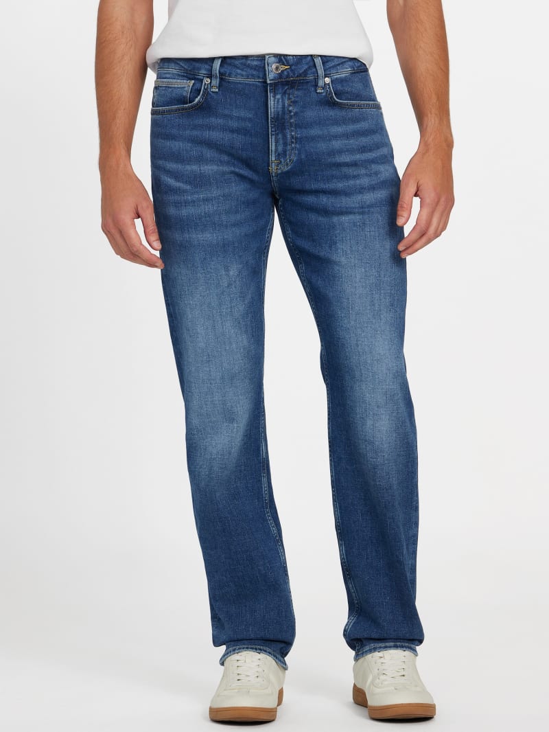 Eco Angels Slim-Fit Straight Jeans · Guess
