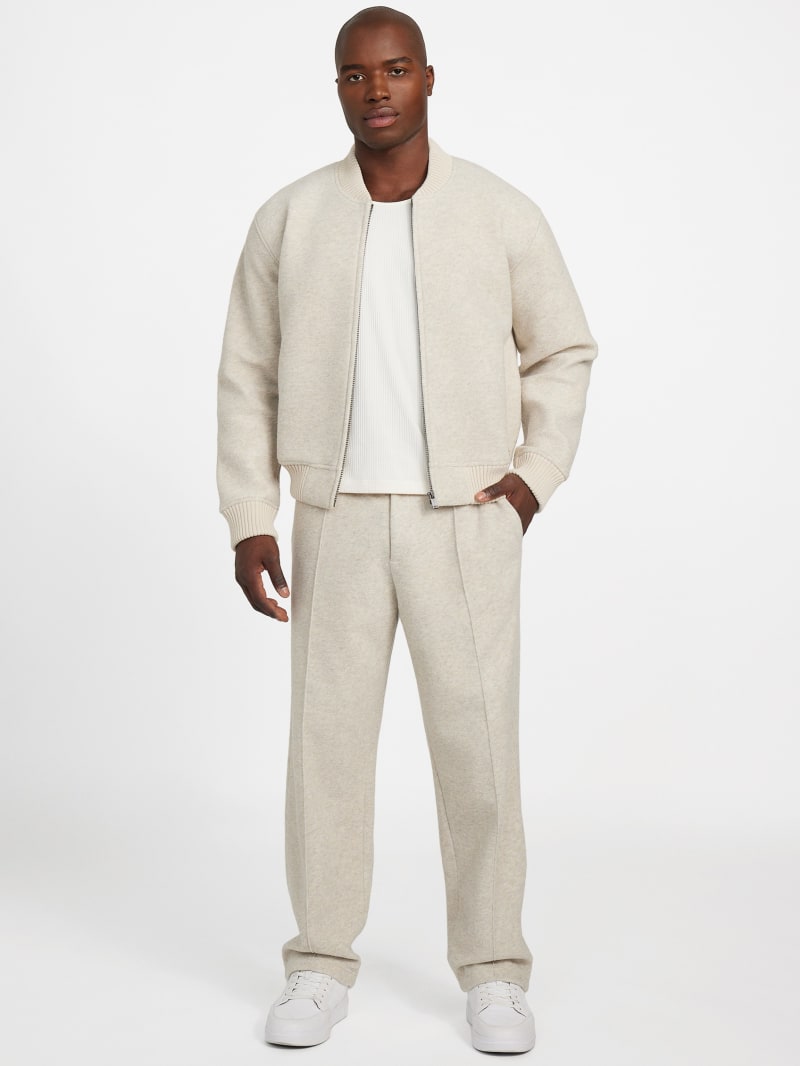 Scuba Wool-Blend Chino Melange Pants - thumbnail 2
