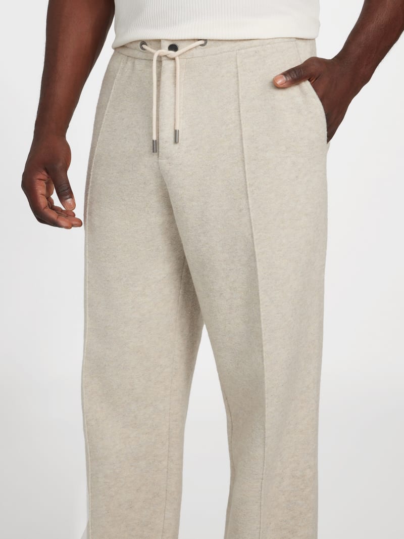 Scuba Wool-Blend Chino Melange Pants - thumbnail 3