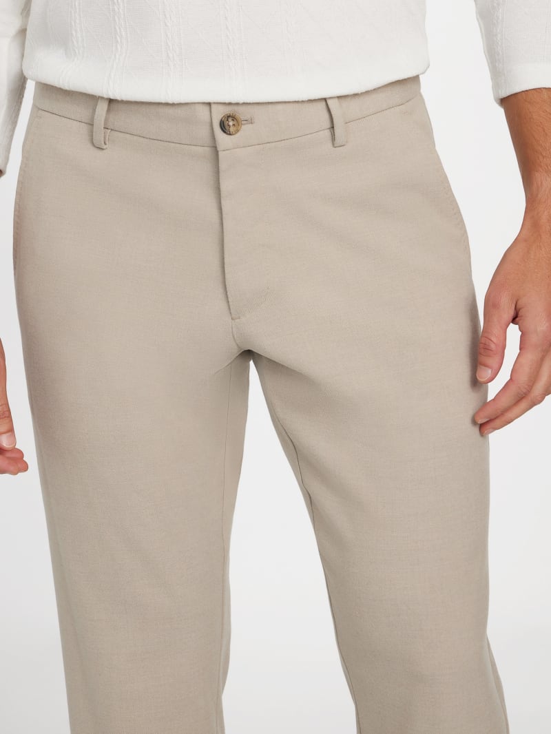 Myron Wool-Blend Dressy Pants