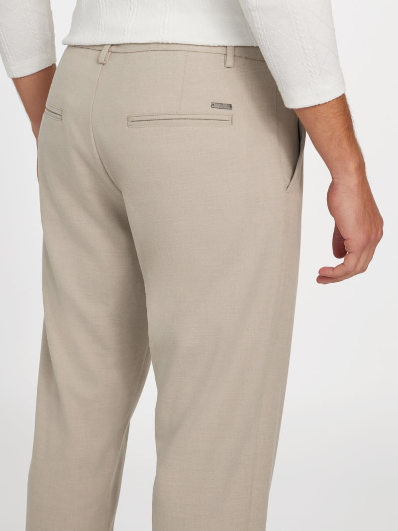 Myron Wool-Blend Dressy Pants