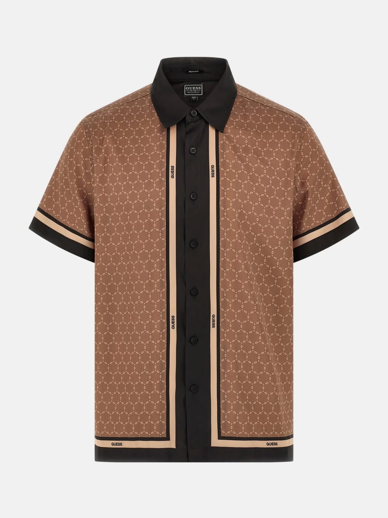 Eco Geo Border Charm Shirt