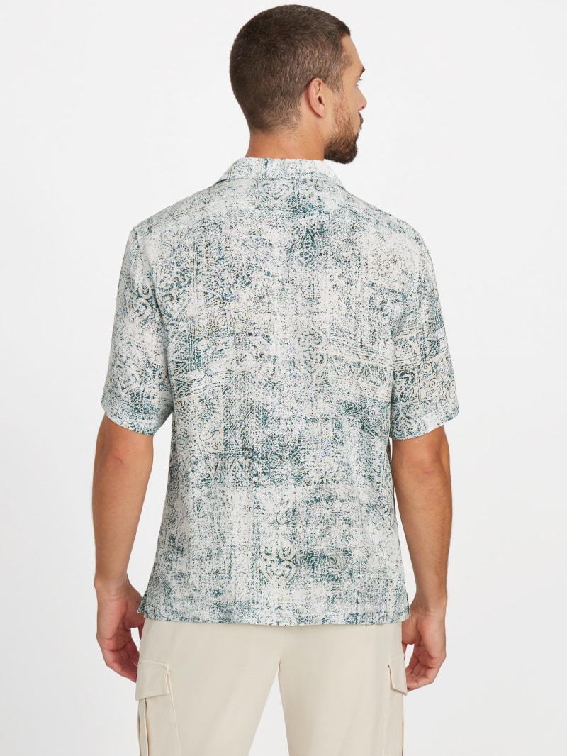 Eco Rayon Paisley Shirt