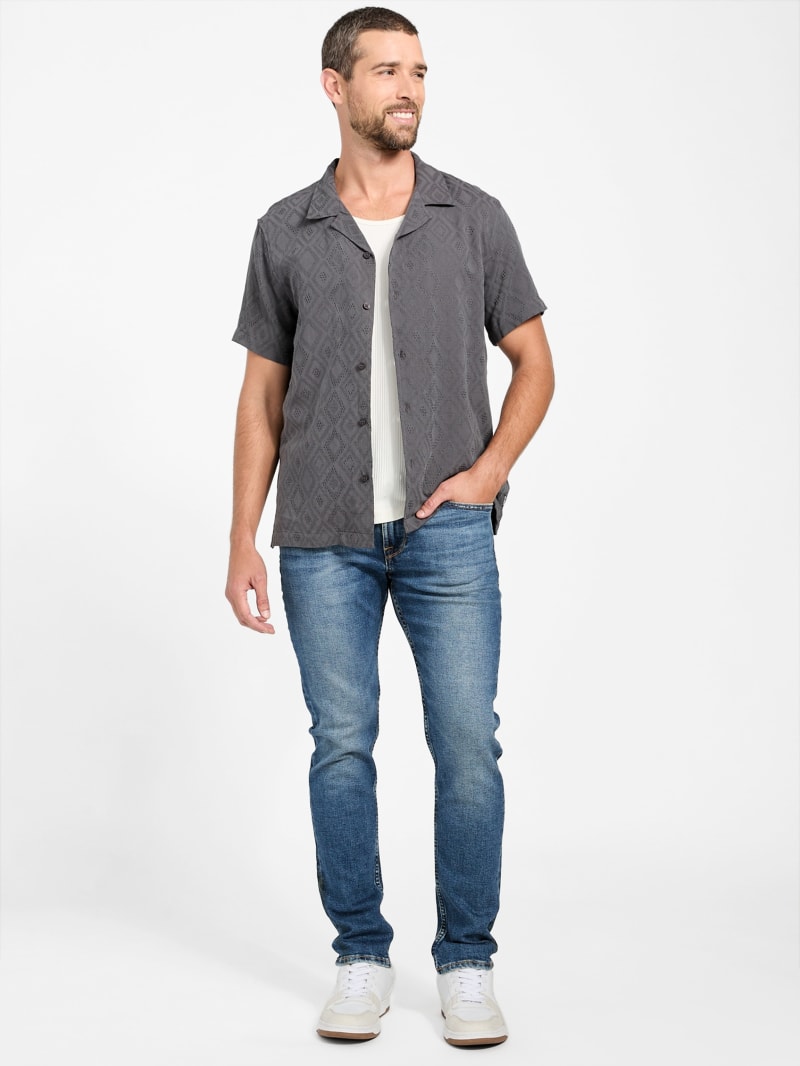 Eco Diamond Jacquard Shirt